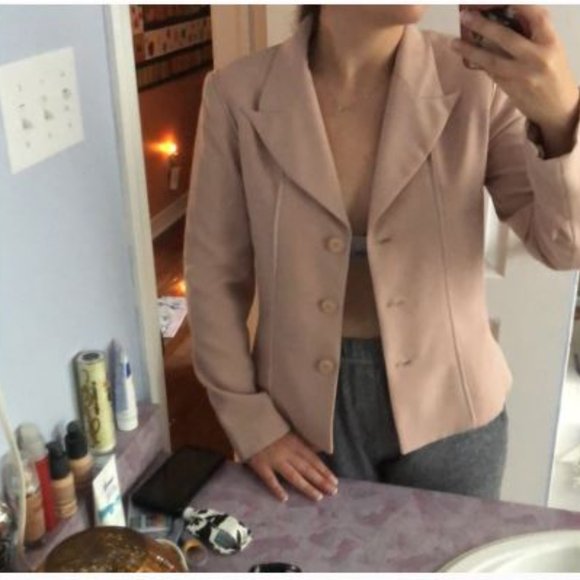 Neiman Marcus Blush Blazer - Picture 5 of 16